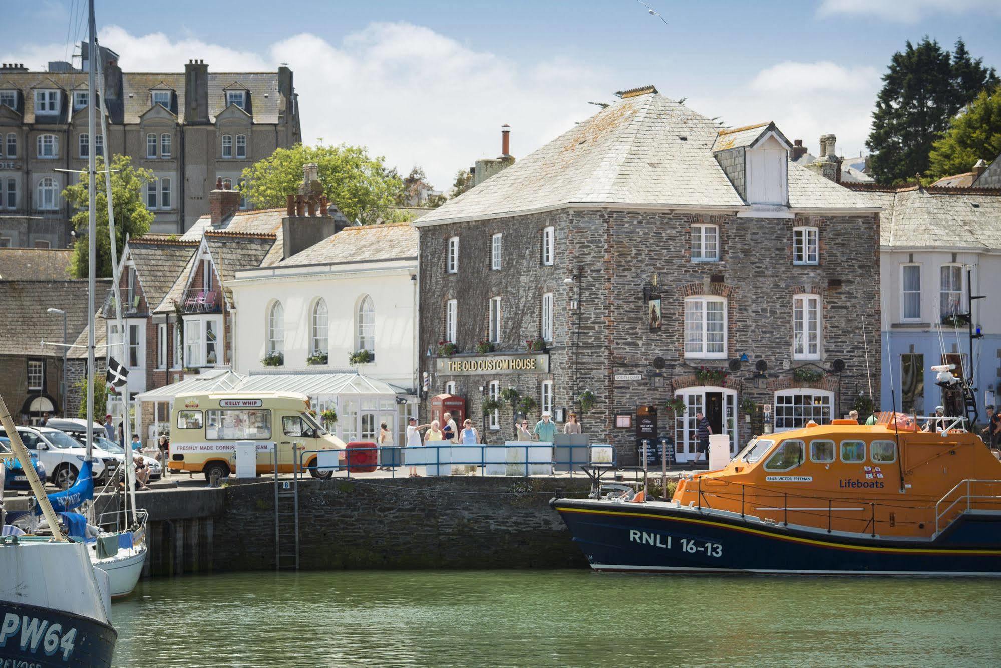 The Old Custom House Hotel Padstow Exterior photo